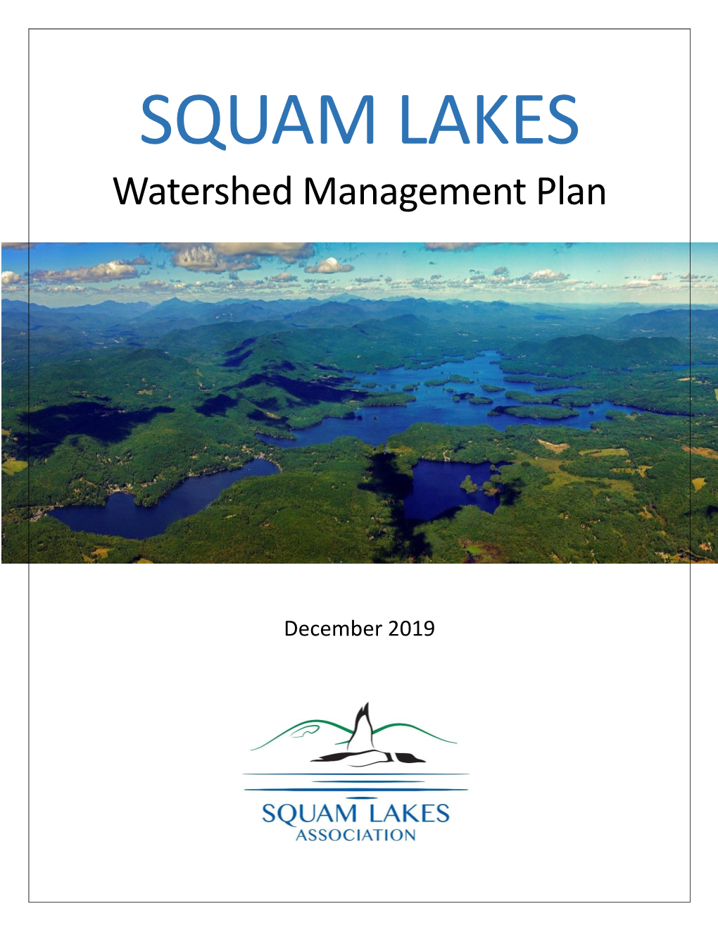 2019 Watershed Management Plan