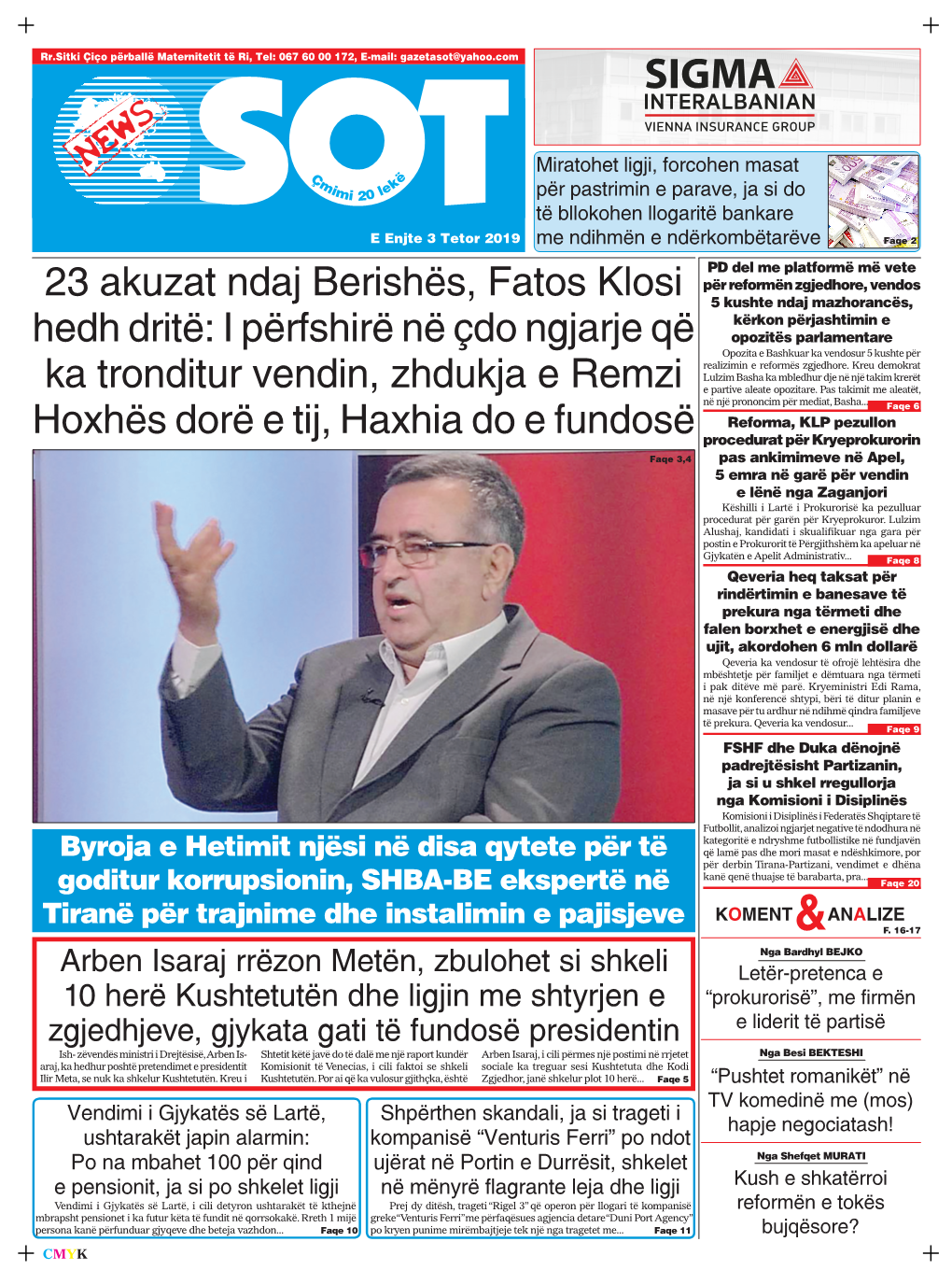 23 Akuzat Ndaj Berishës, Fatos Klosi Hedh Dritë: I Përfshirë Në Çdo Ngjarje Që Ka Tronditur Vendin, Zhdukja E Remzi Hoxh