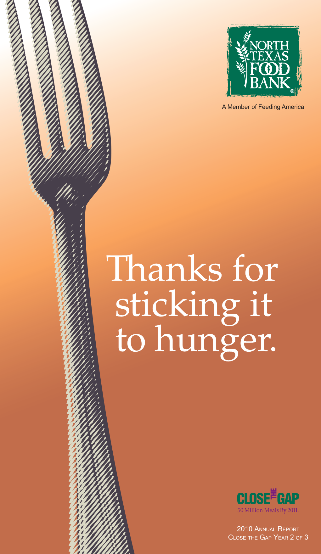 Thanks for Sticking It to Hunger