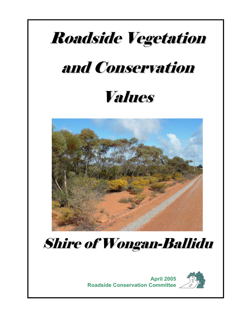 Shire of Wongan-Ballidu Technical Report