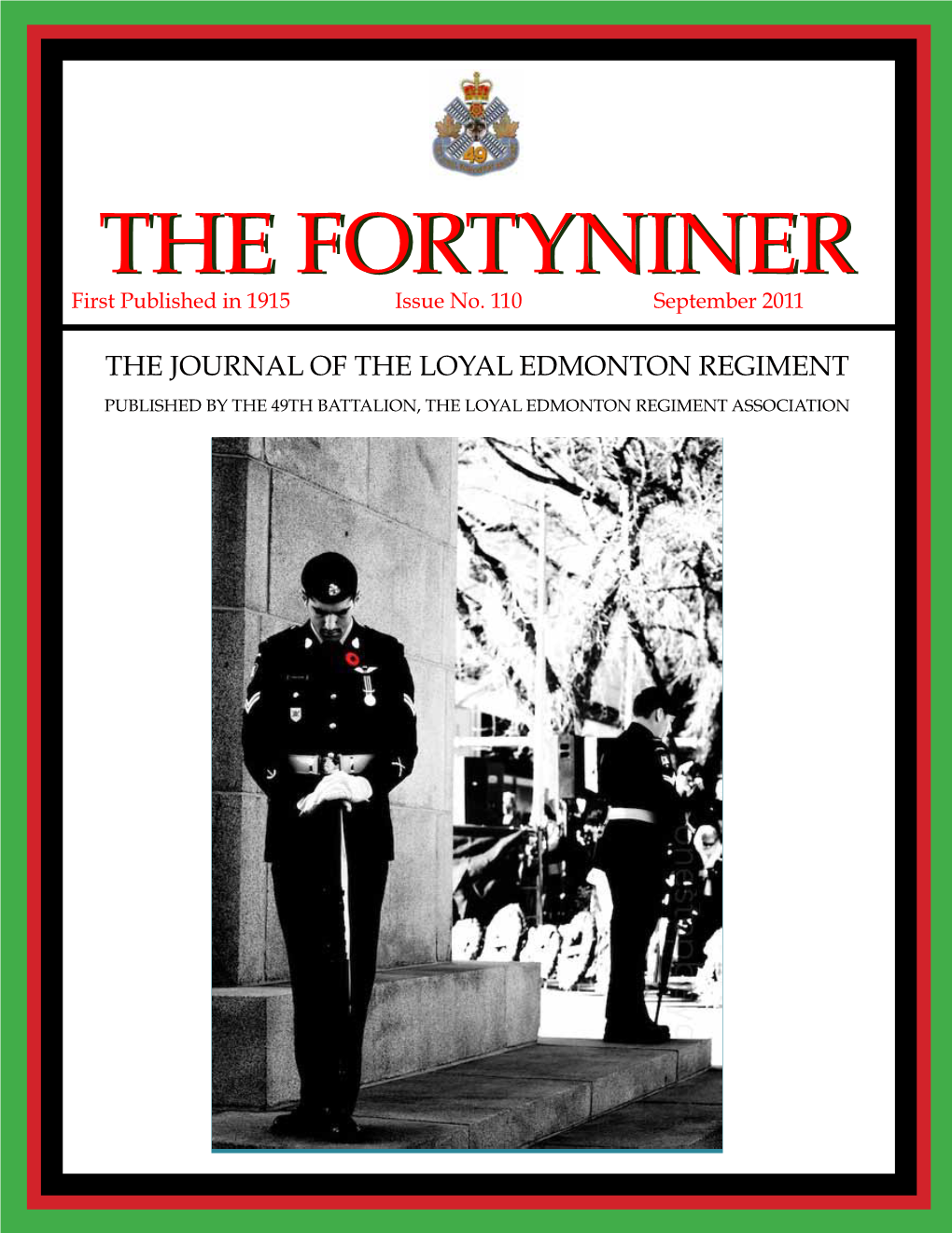 THE FORTYNINERFORTYNINER First Published in 1915 Issue No