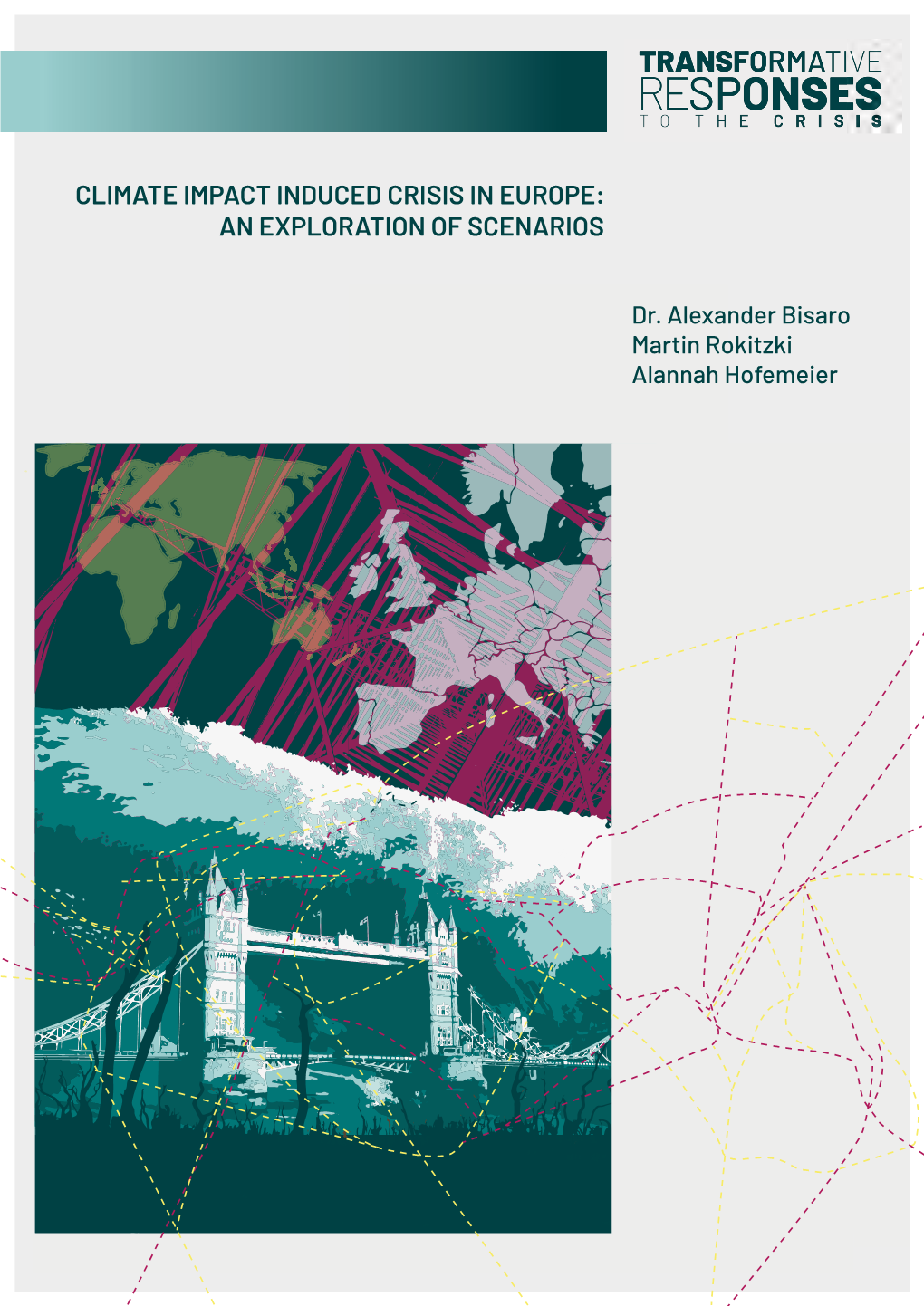 Climate Impact Induced Crisis in Europe: an Exploration of Scenarios