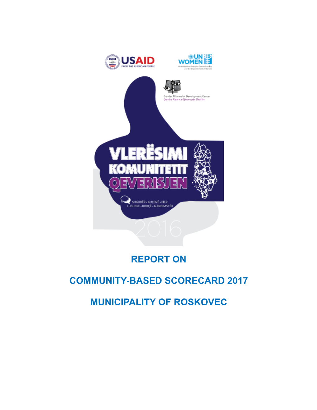 Community-Based Scorecard 2017
