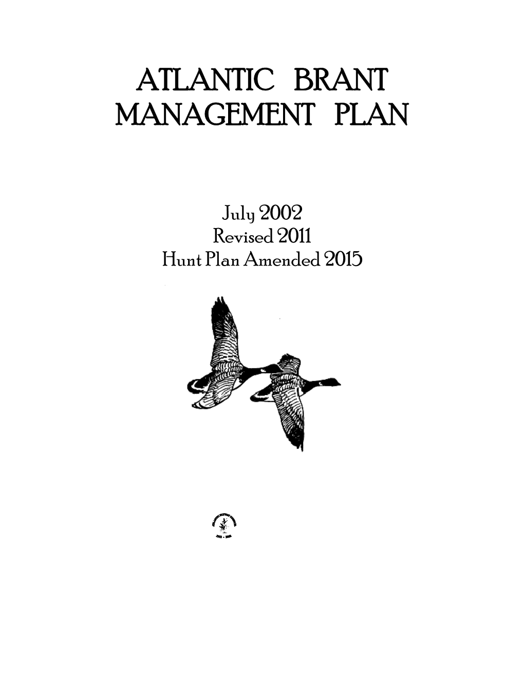 Atlantic Brant Management Plan