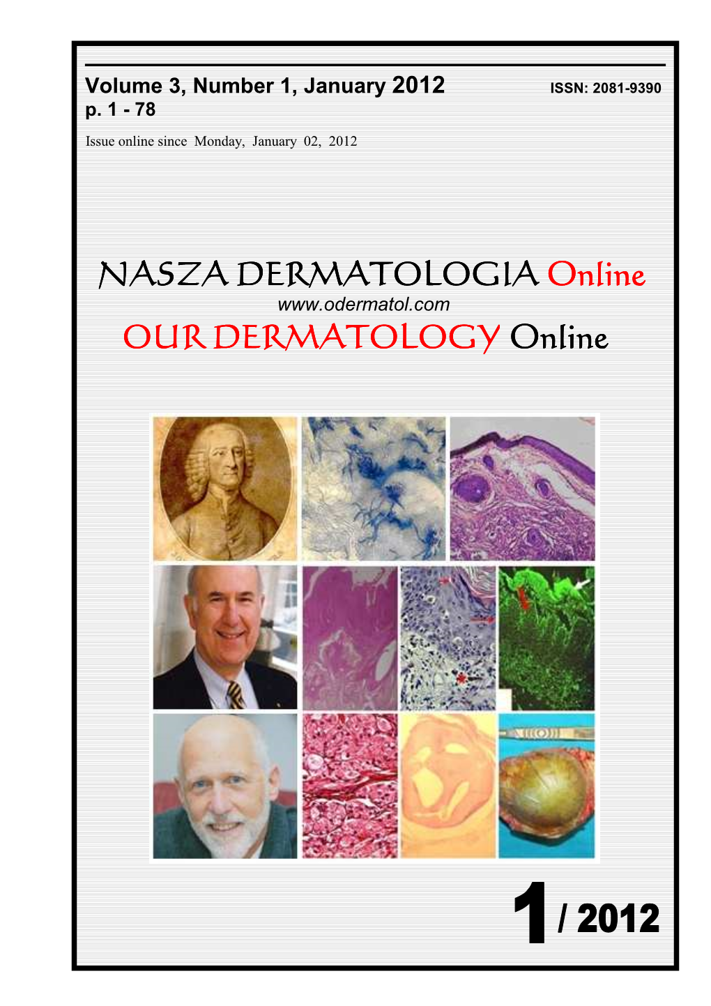 NASZA DERMATOLOGIA NASZA DERMATOLOGIA Online OUR