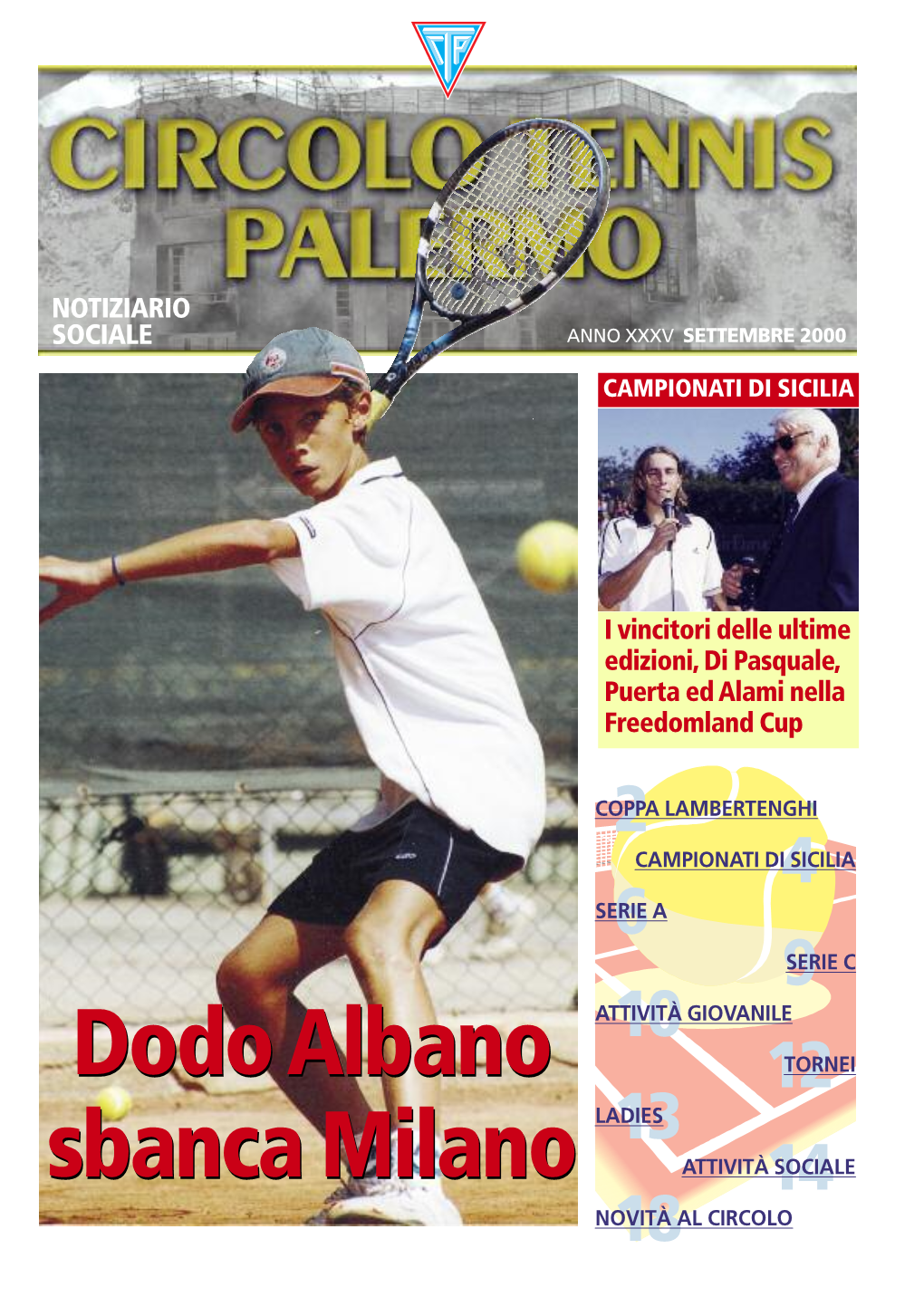 Giornalino Tennis SET.2000