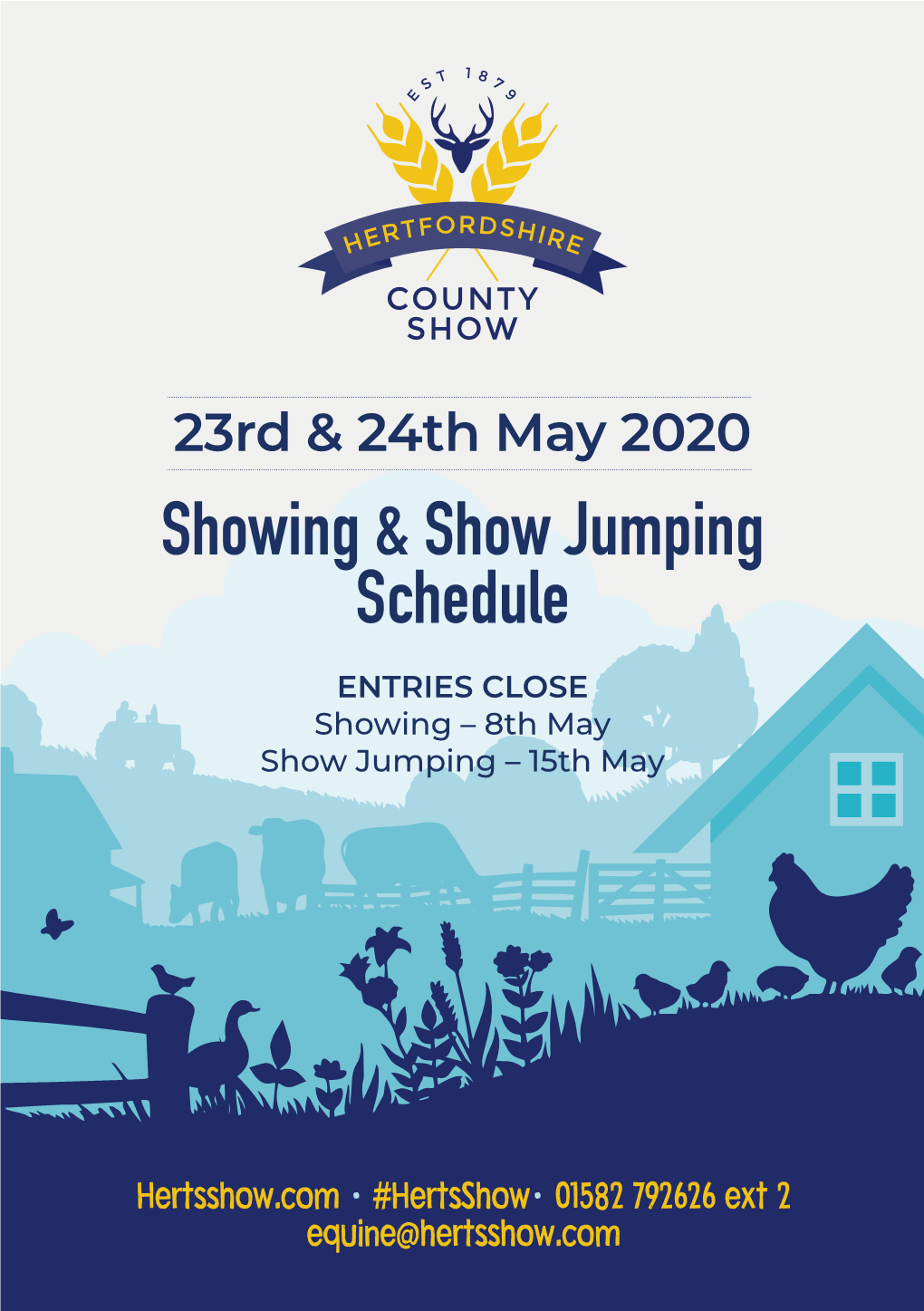 Showing & Show Jumping Schedule