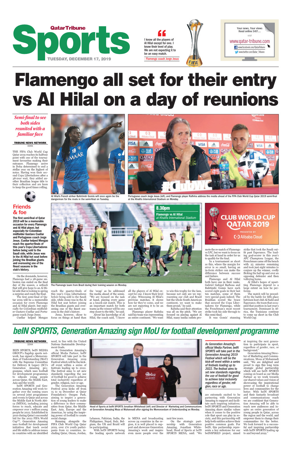 Vs Al Hilal on a Day of Reunions Semi-Final to See Both Sides Reunited with a Familiar Face