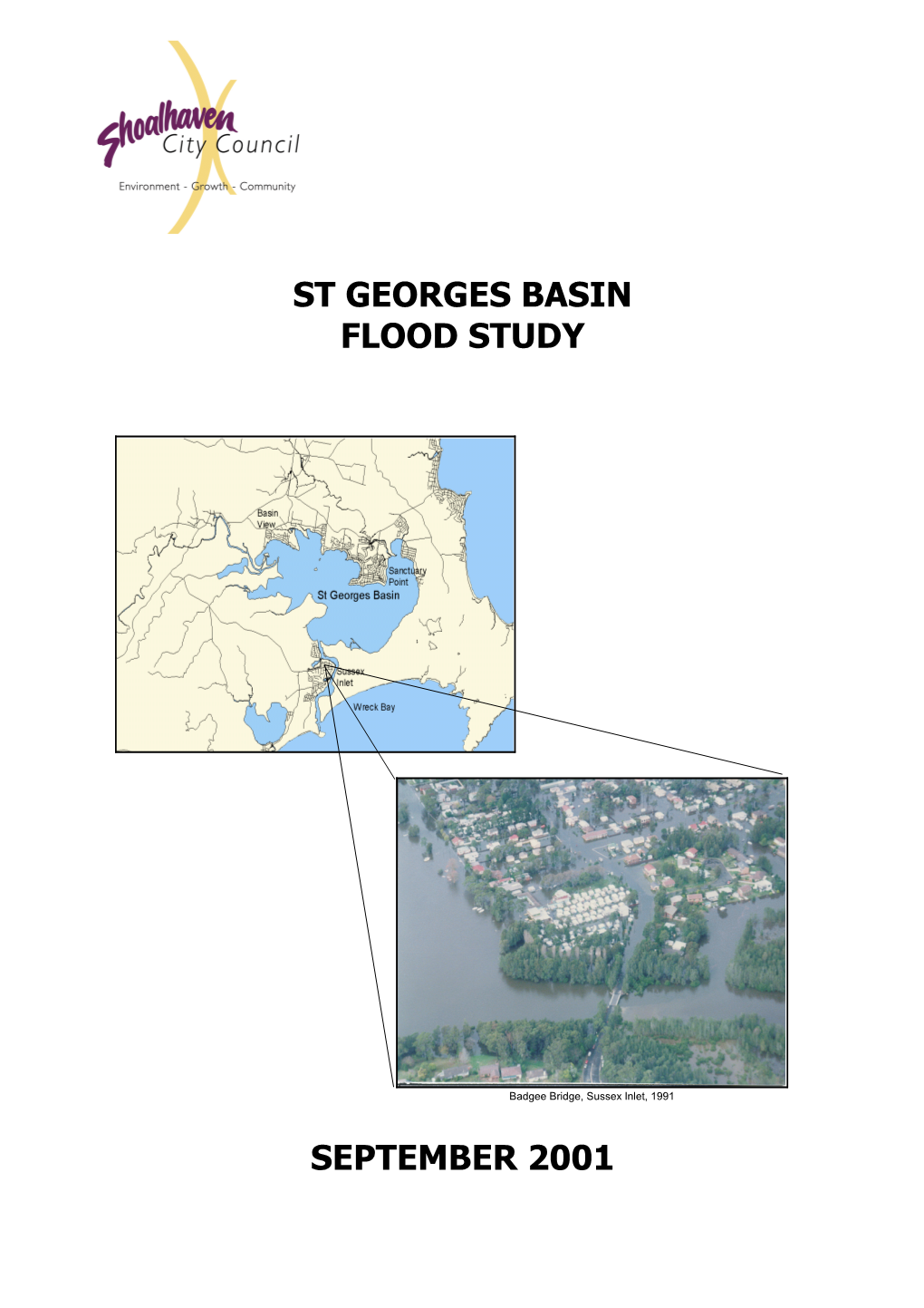 St Georges Basin Flood Study September 2001