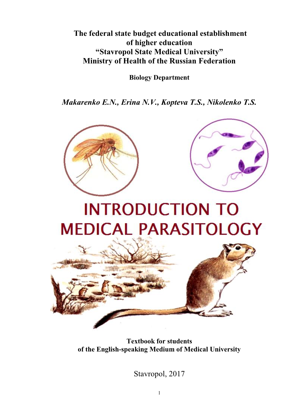 Classification of Parasites in Medical Parasitology