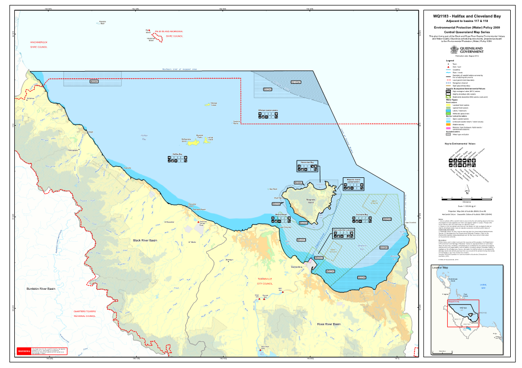 WQ1183 - Halifax and Cleveland Bay ! Pandora ! Adjacent to Basins 117 & 118 Reef ! !