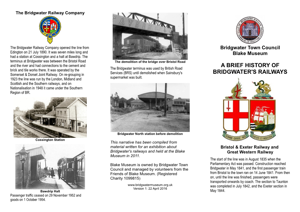 Bridgwater Railways