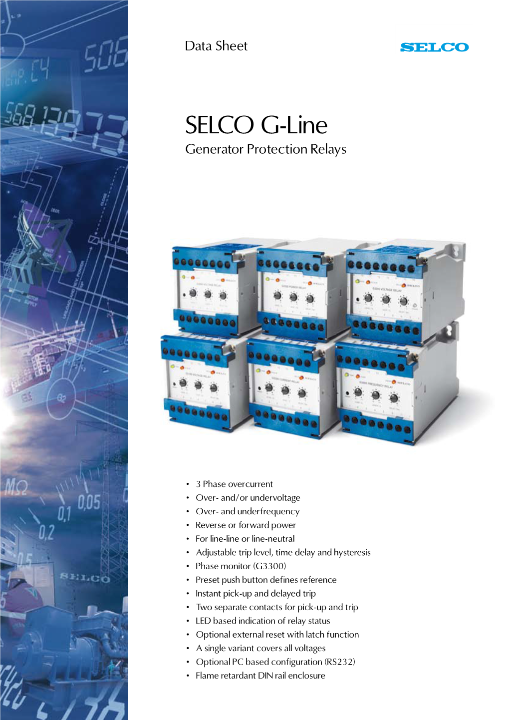 SELCO G-Line Generator Protection Relays