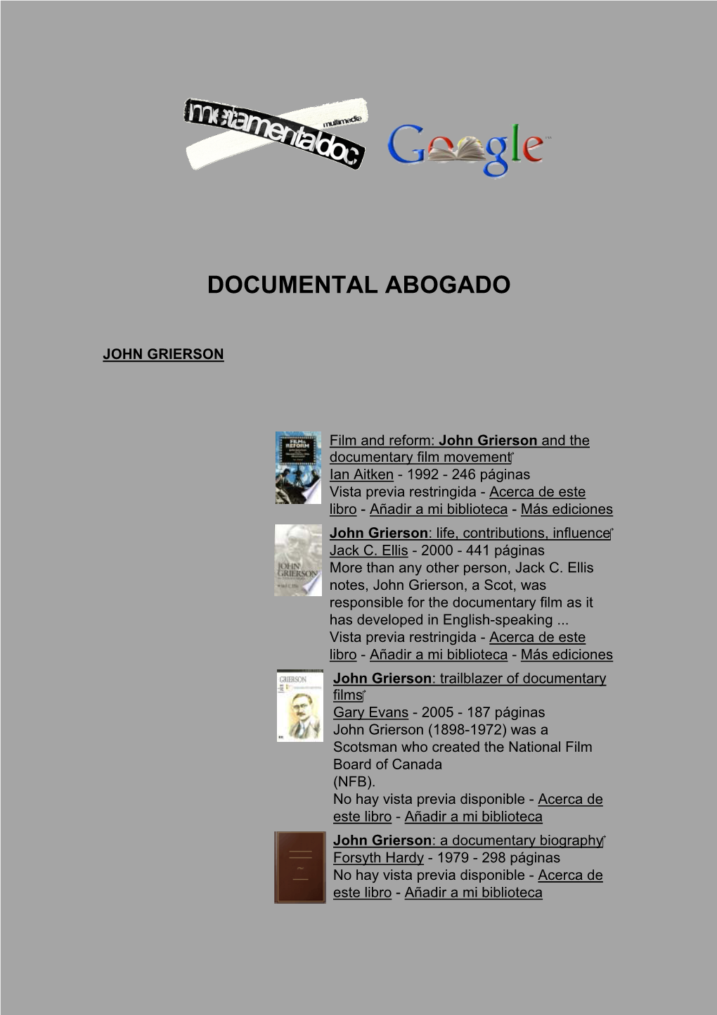 Documental Abogado