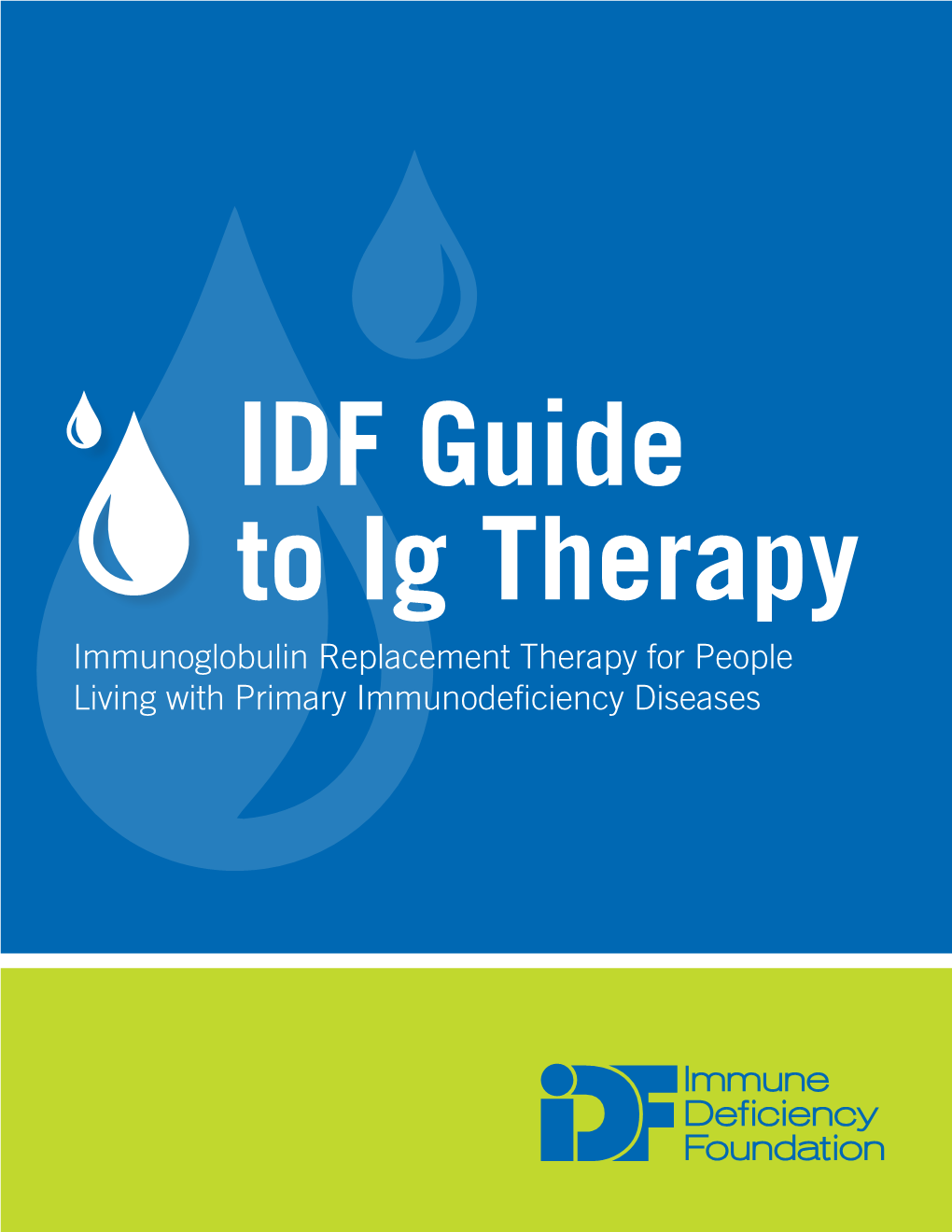 IDF Guide to Ig Therapy