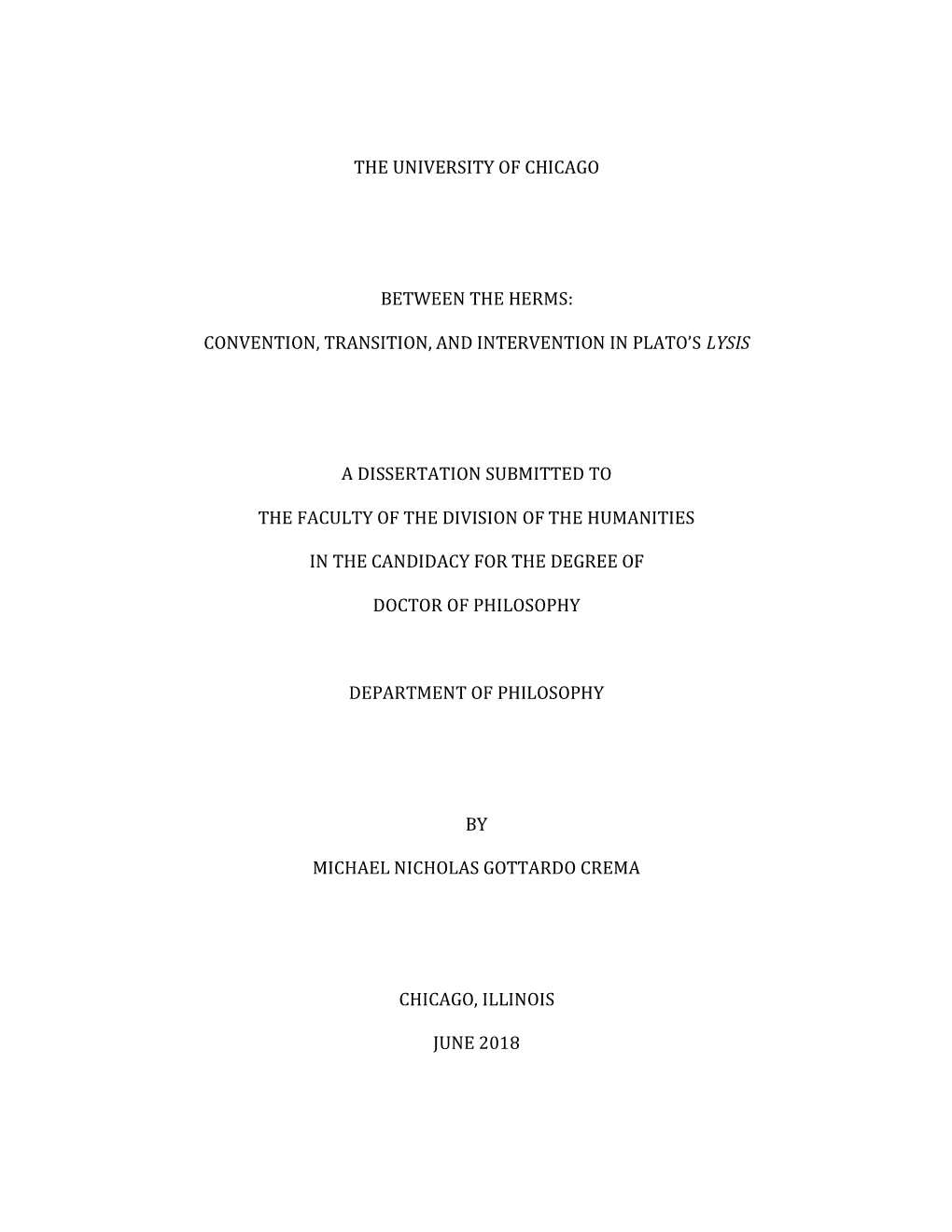 Convention, Transition, and Intervention in Plato's Lysis