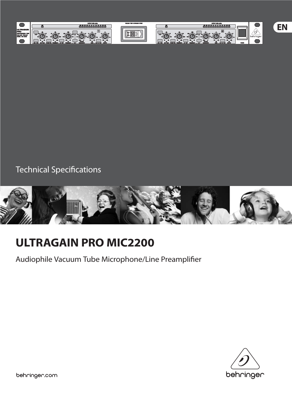 Ultragain Pro Mic2200