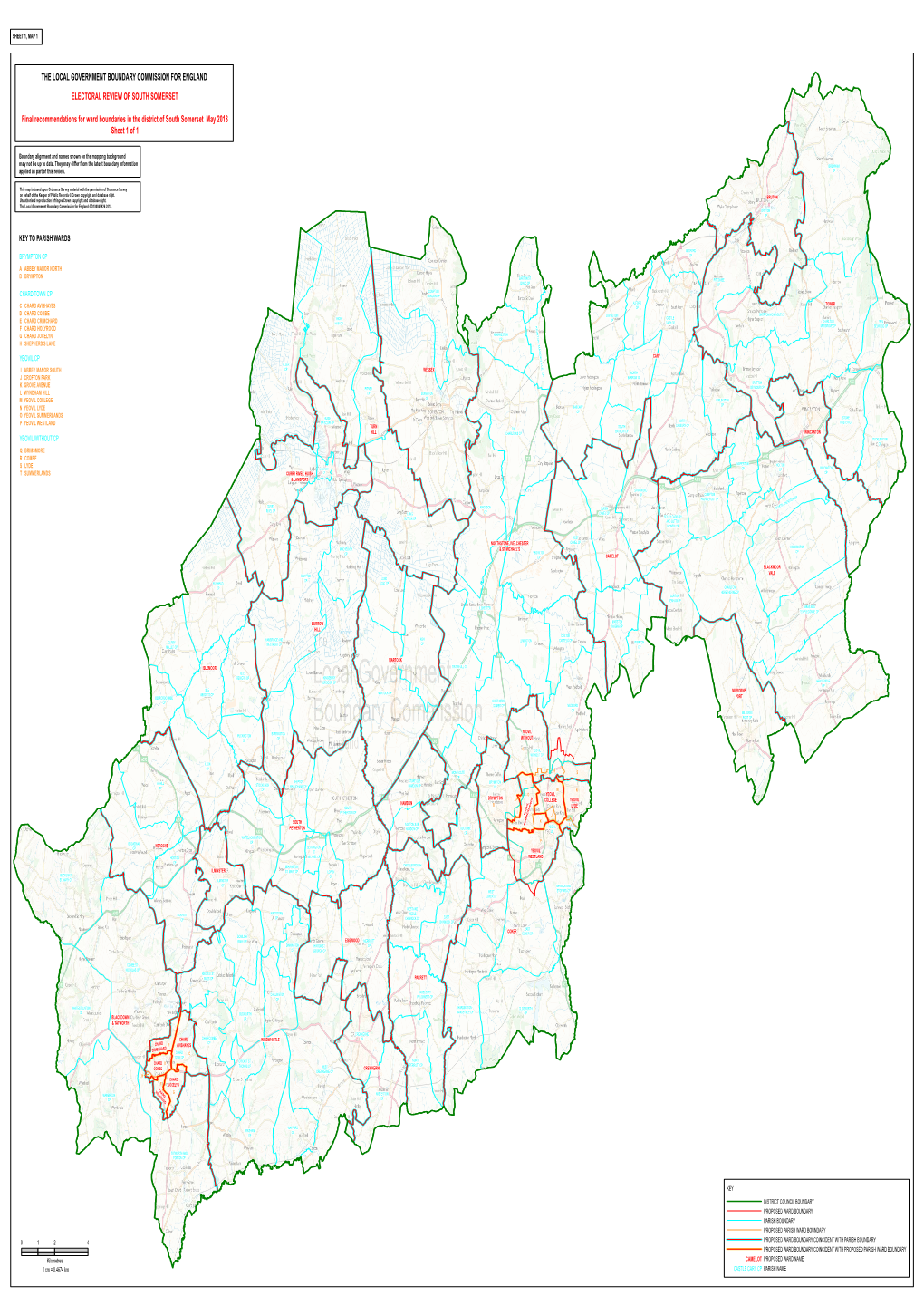 The Local Government Boundary Commission for England Electoral Review of South Somerset