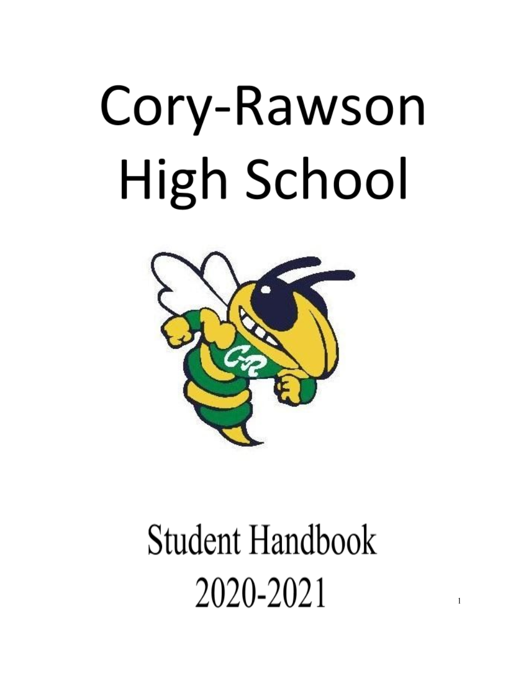 2020-2021 High School 7-12 Handbook