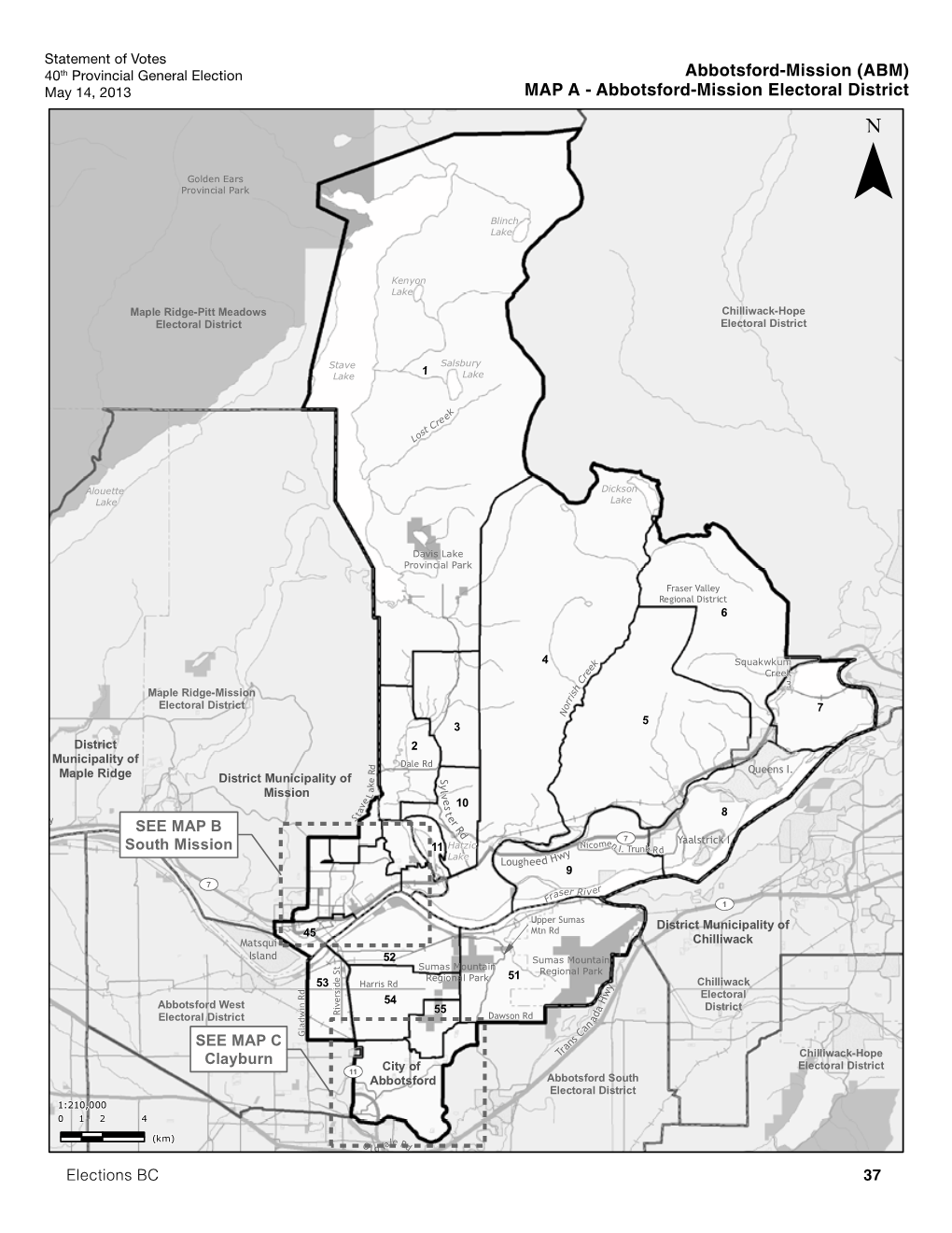 ABM) Long Island May 14, 2013 MAP a - Abbotsford-Mission Electoral District