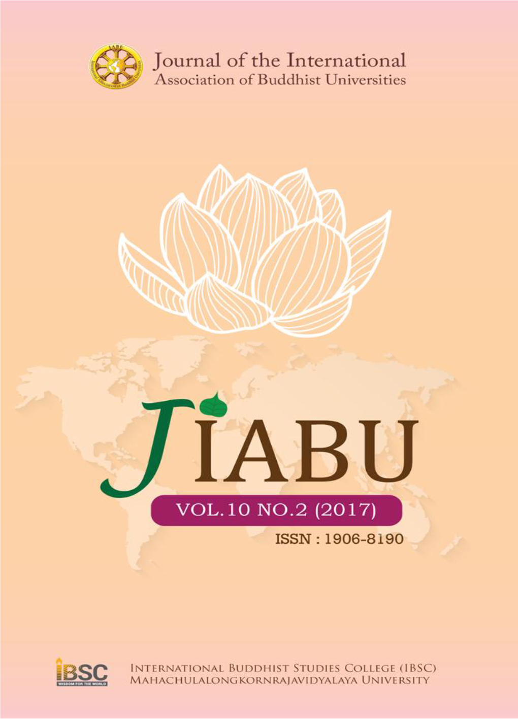 The Journal of the International Association of Buddhist Universities (JIABU)
