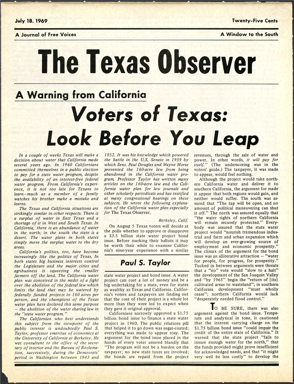 The Texas Observer