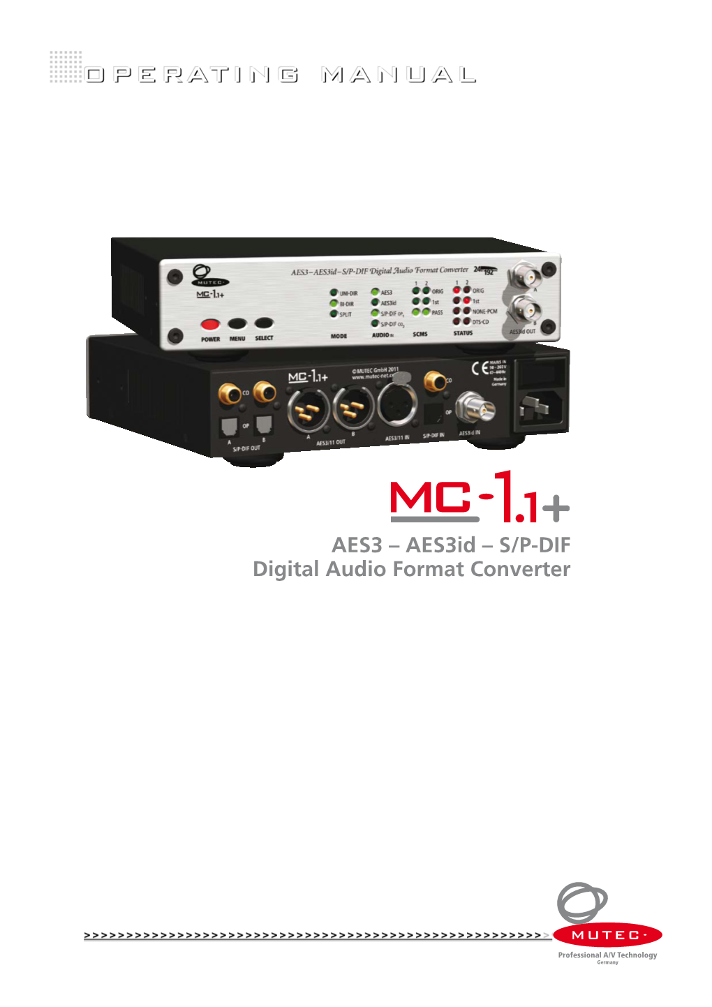 AES3 – Aes3id – S/P-DIF Digital Audio Format Converter