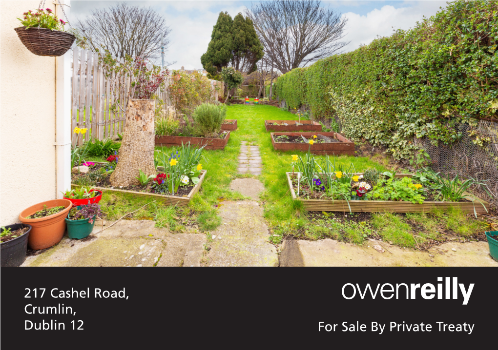 217 Cashel Road, Crumlin, Dublin 12 for Sale by Private Treaty 217 Cashel Road, Crumlin, Dublin 12