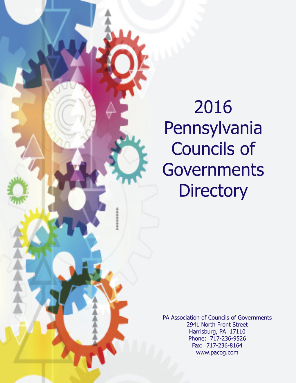 2016 Pennsylvania Councils of Governments Directory