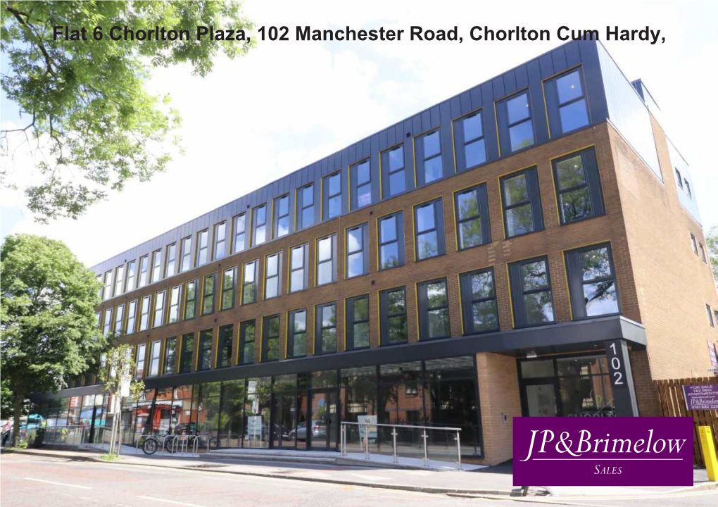 Flat 6 Chorlton Plaza, 102 Manchester Road, Chorlton Cum Hardy, Price: £165,000