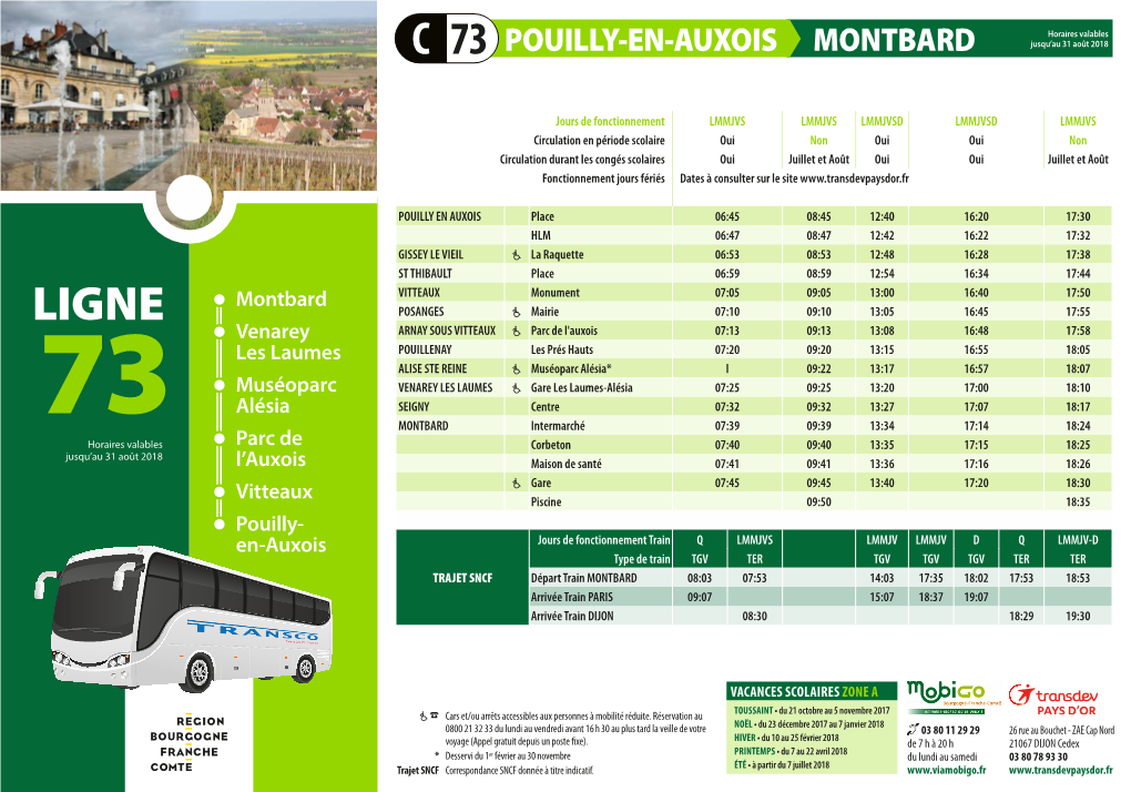 Montbard Pouilly-En-Auxois