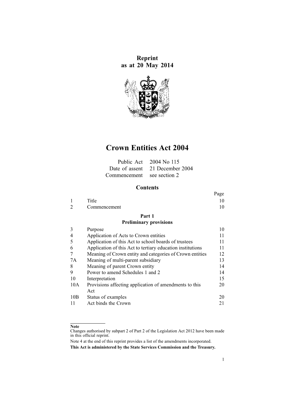 Crown Entities Act 2004