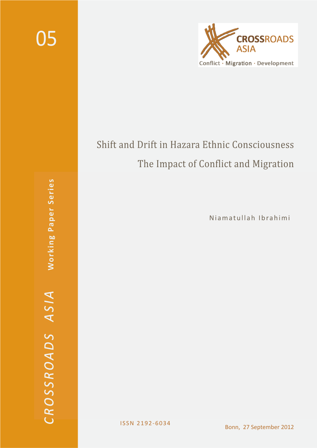 The Shift and Drift in Hazara Ethnic Consciousness
