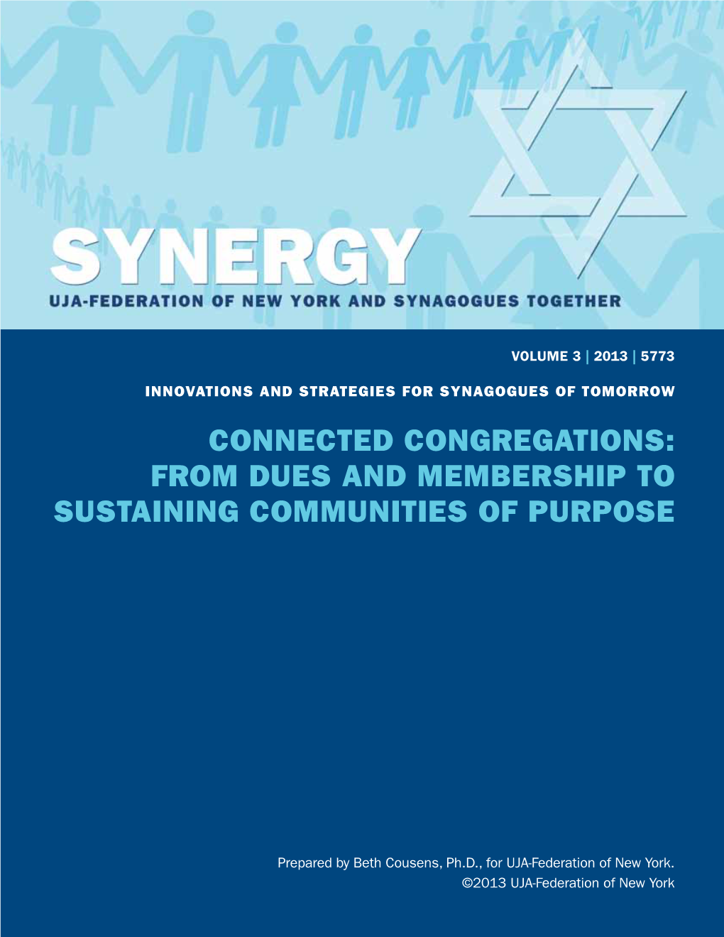 2013/5773 Connected Congregations: from Dues And