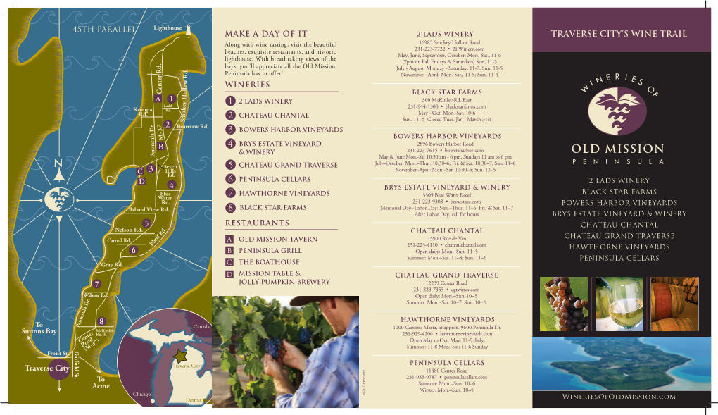 Traverse City's Wine Trail