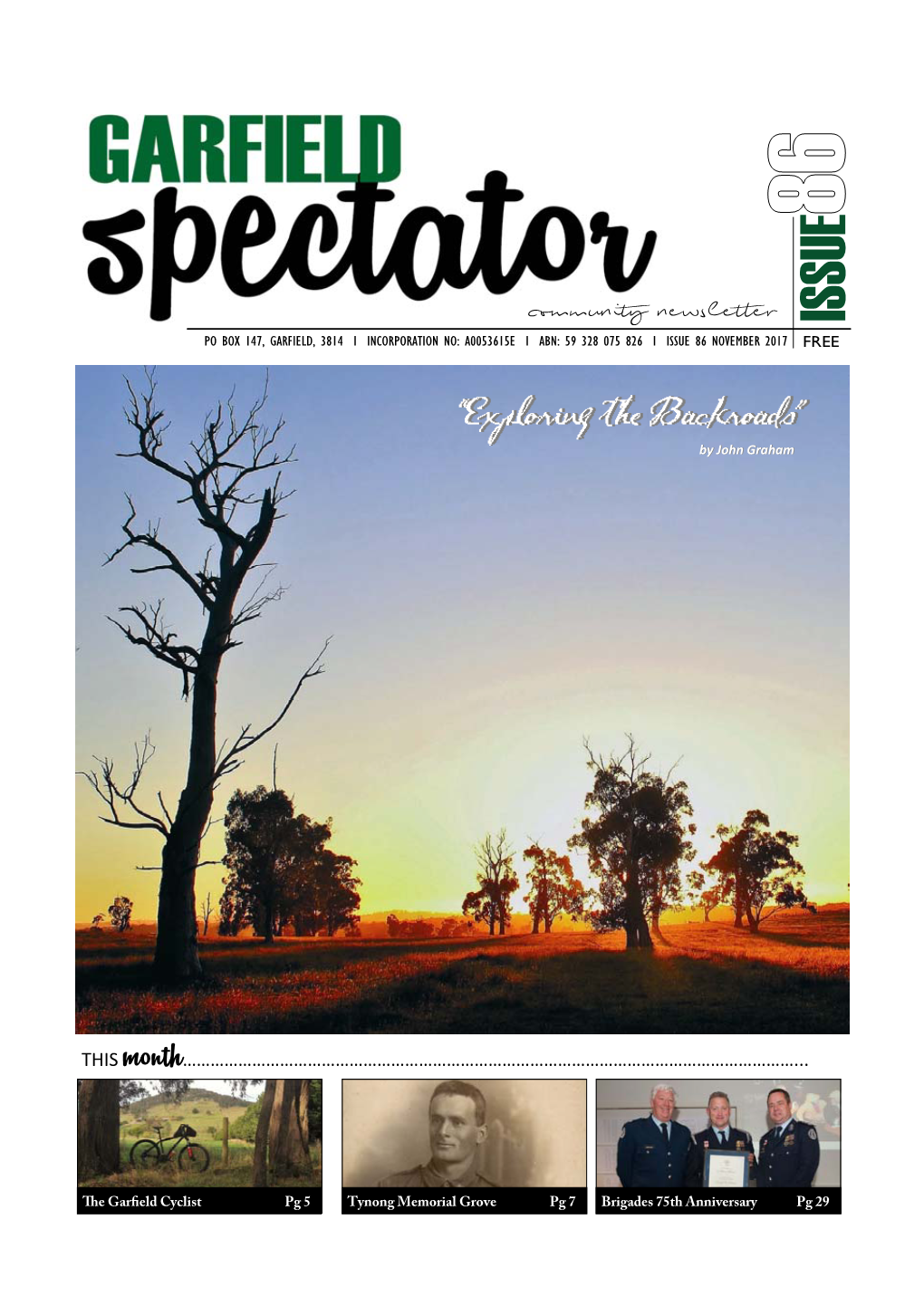 Garfield Spectator Issue 86 November 2017