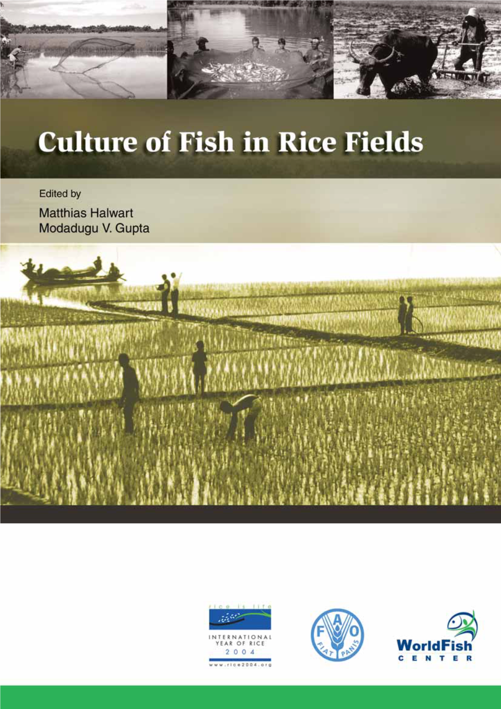 Culture of Fish in Rice Fields Contents