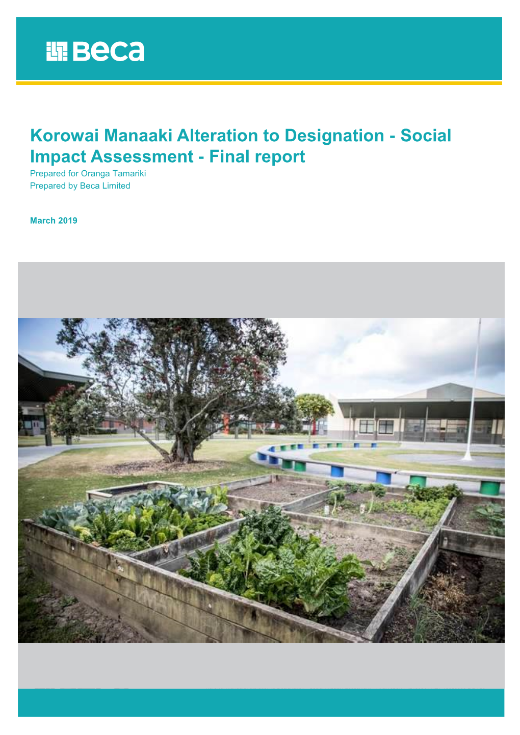 Updated SIA Korowai Manaaki Report