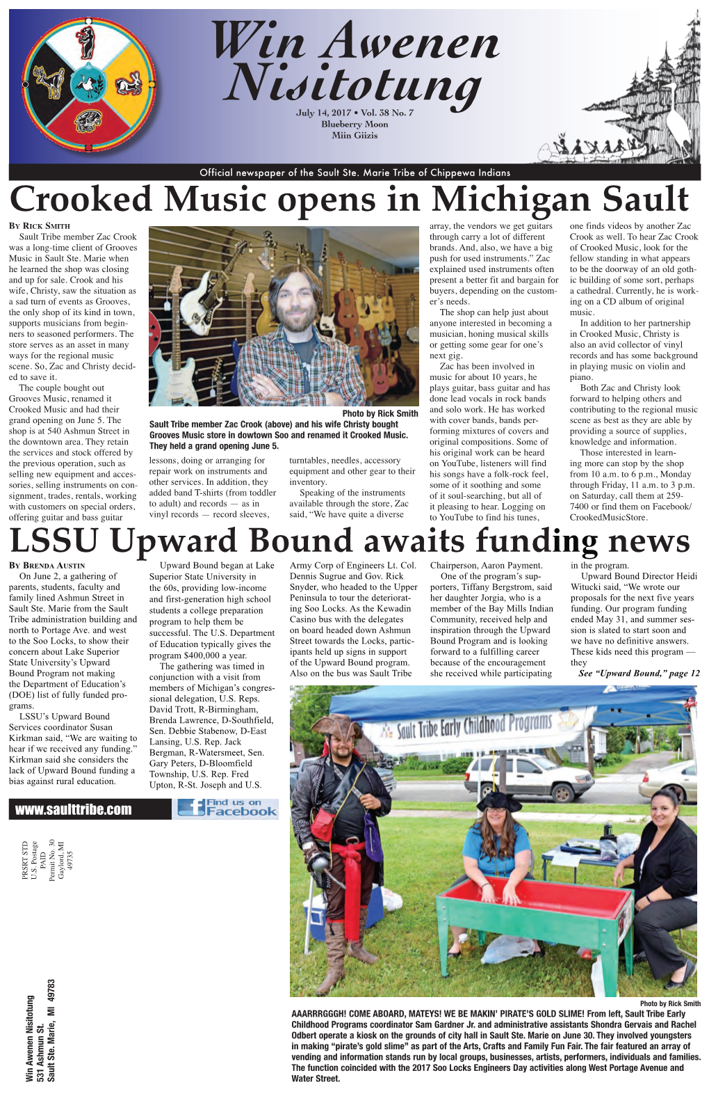 Crooked Music Opens in Michigan Sault