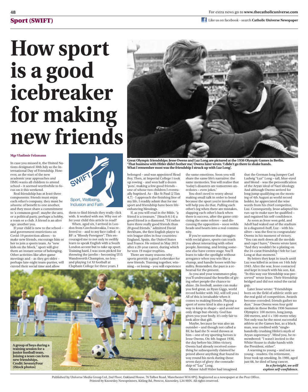 How Sport Is a Good Icebreaker for Making New Friends