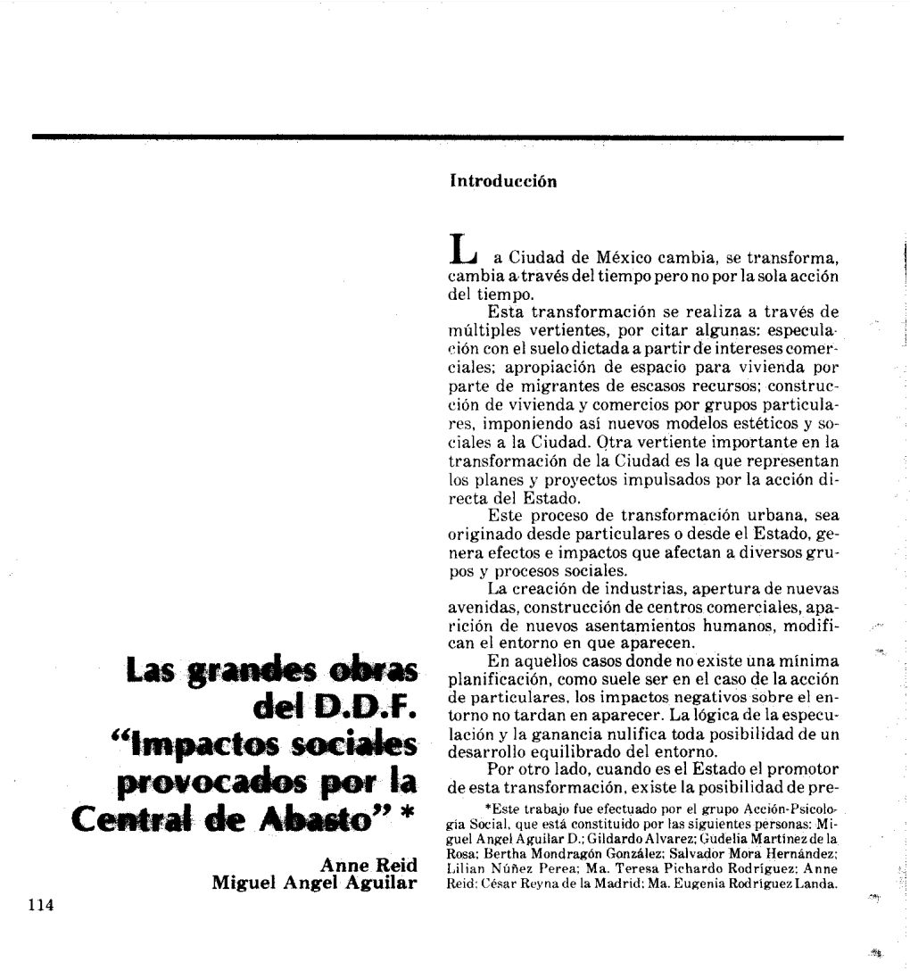 L a Ciudad De México Cambia, Se Transforma, Cambiaa.Travésdel Tiempoperono Porlasolaacción Del Tiempo