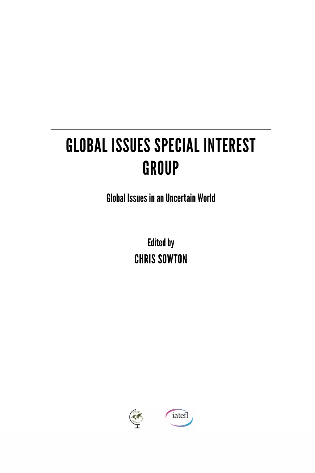 Global Issues Special Interest Group