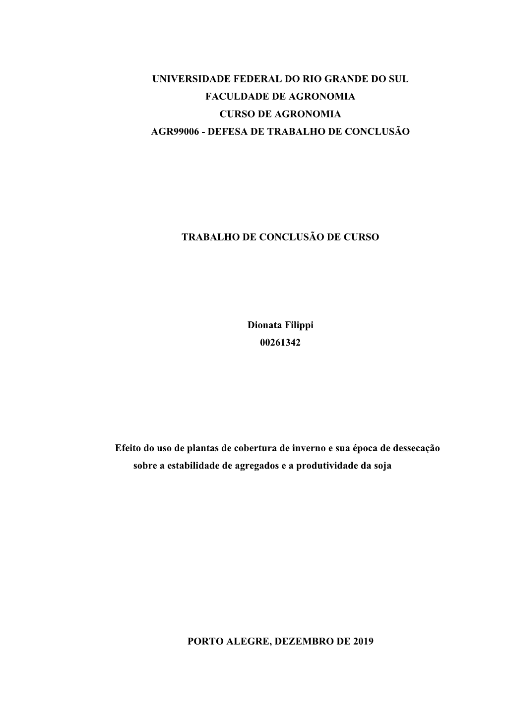 Modelo Sugerido Para O Relatório De Estágio