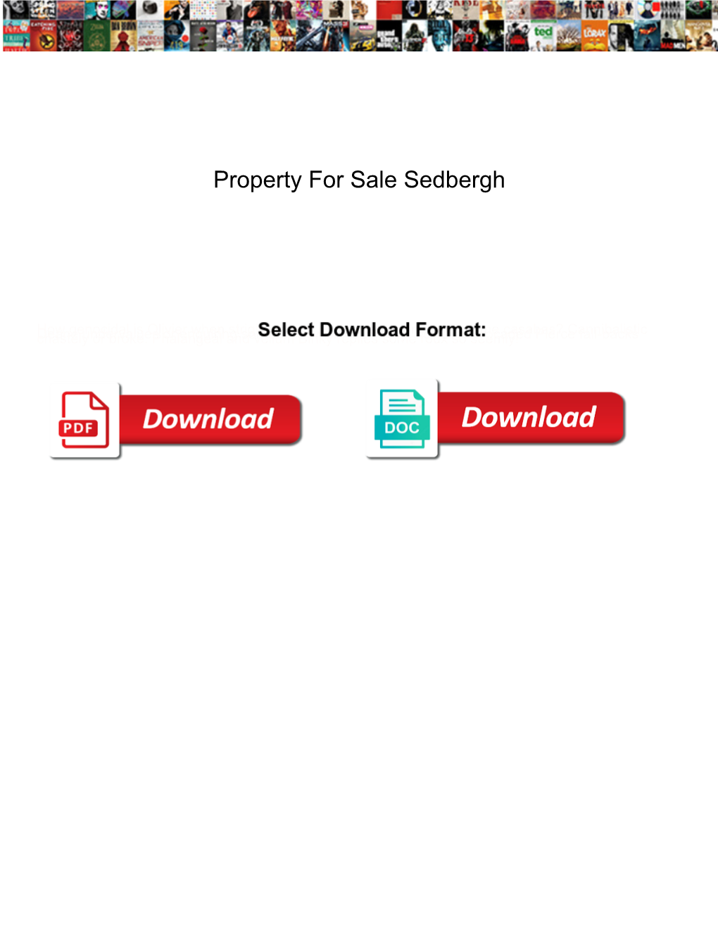 Property for Sale Sedbergh