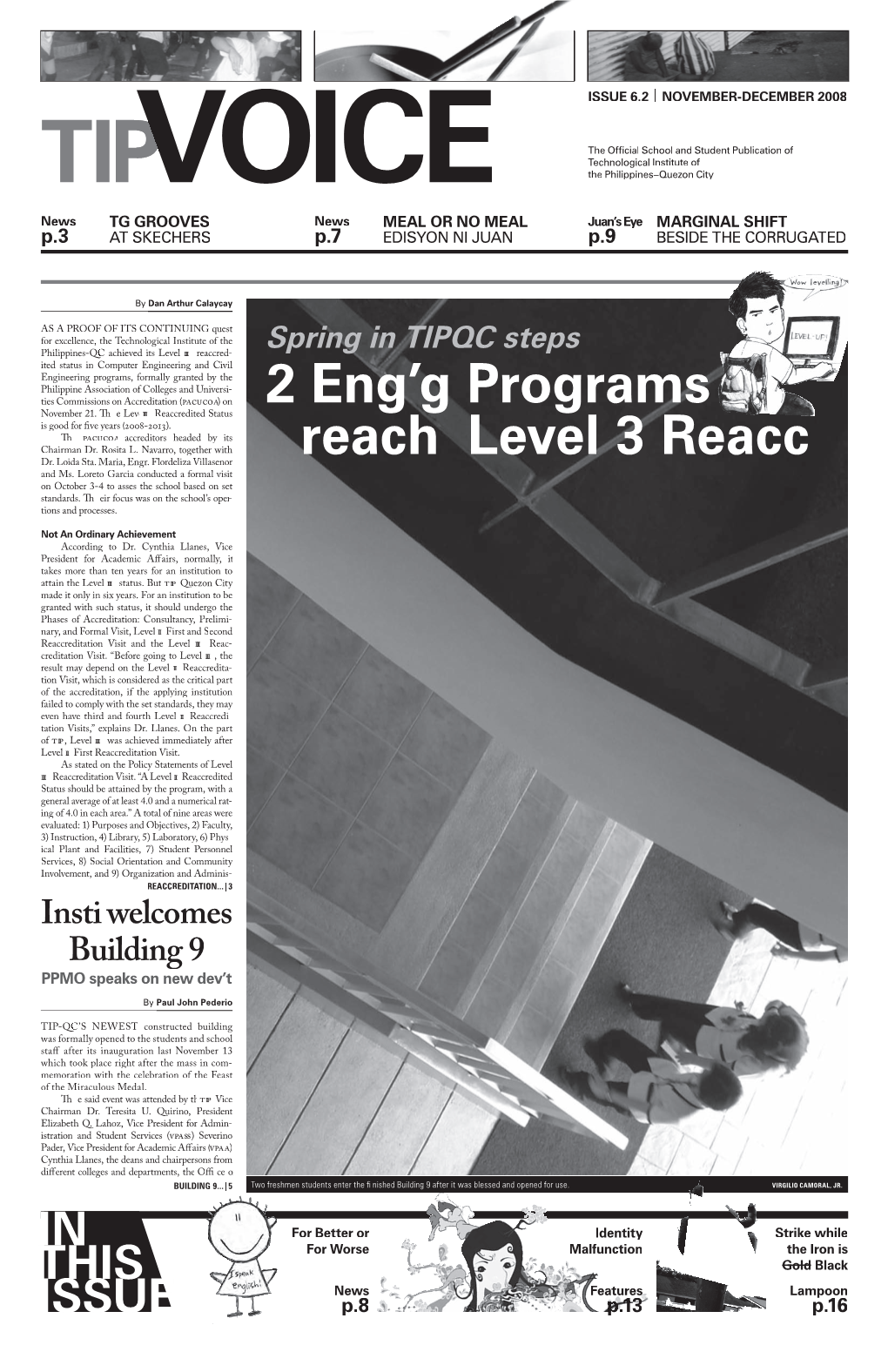 2 Eng'g Programs Reach Level 3 Reacc