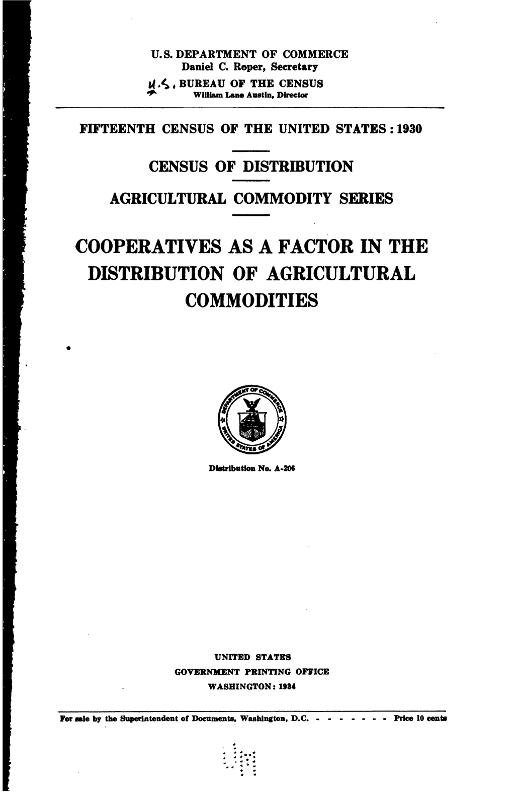 Download Cooperatives As a Factor in Agricultural