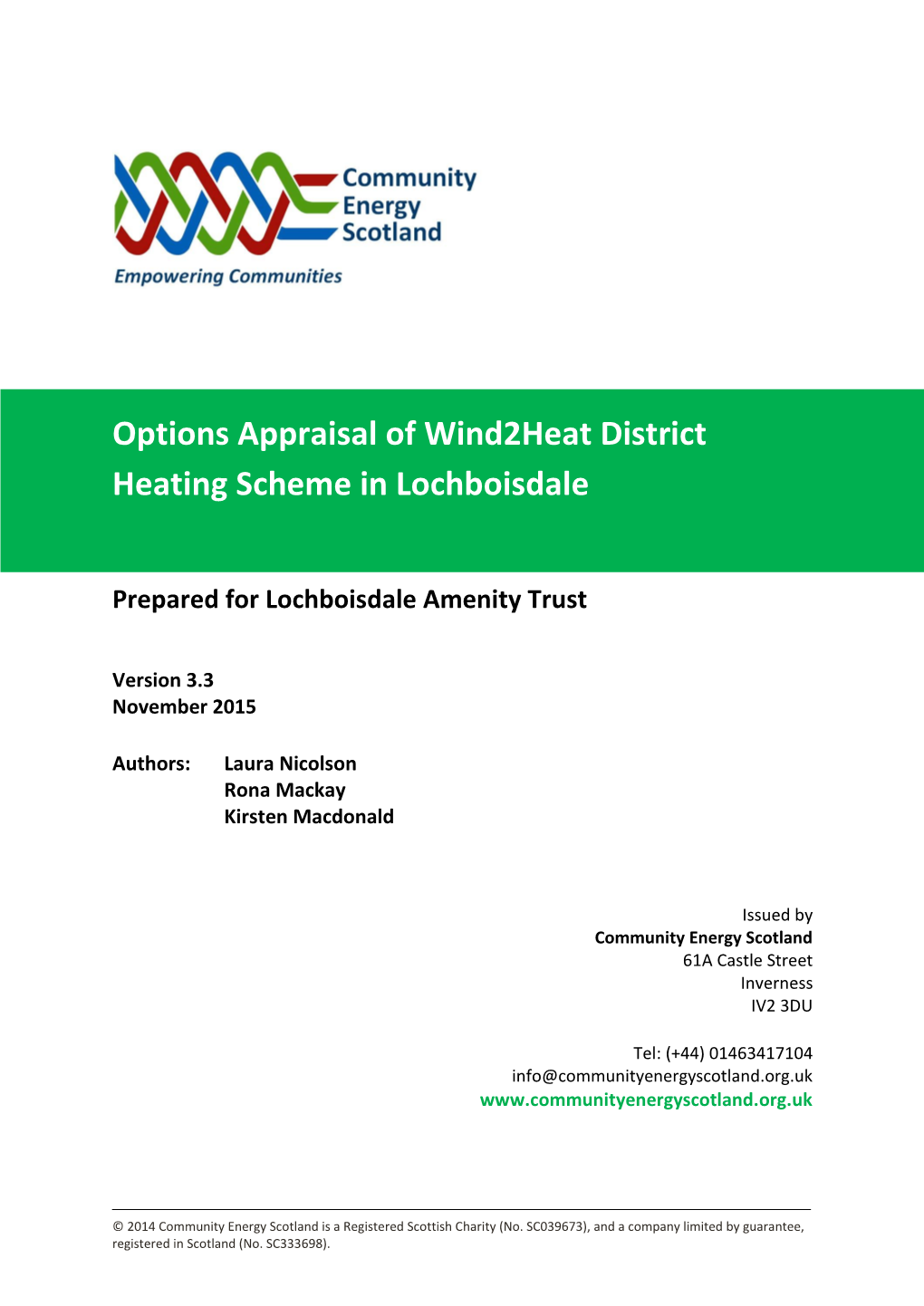 Lochboisdale Warm Homes