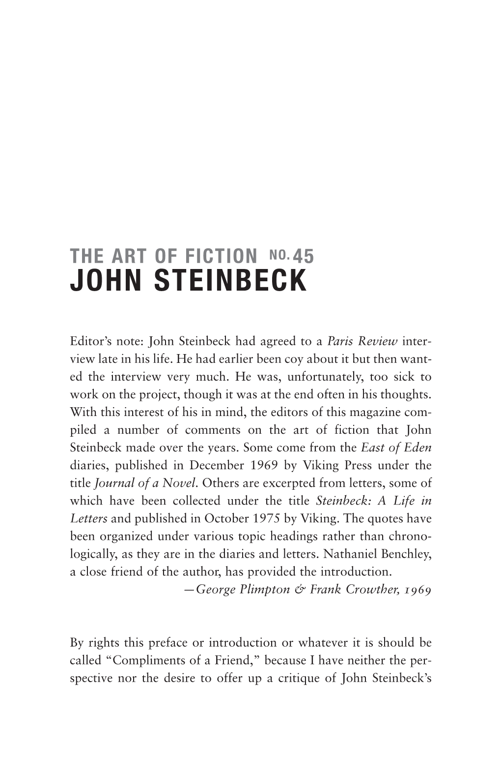 John Steinbeck