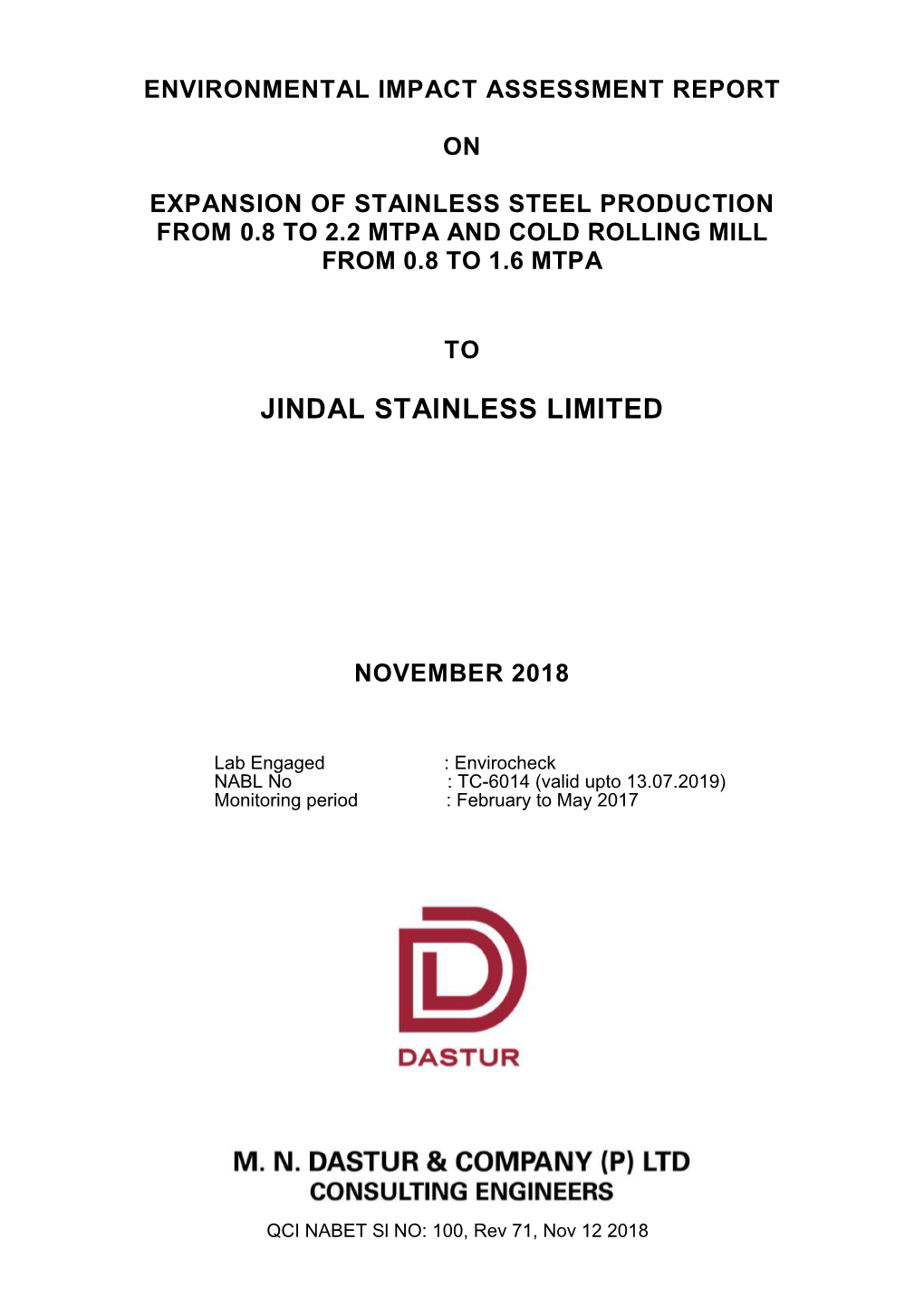 Jindal Stainless Limited