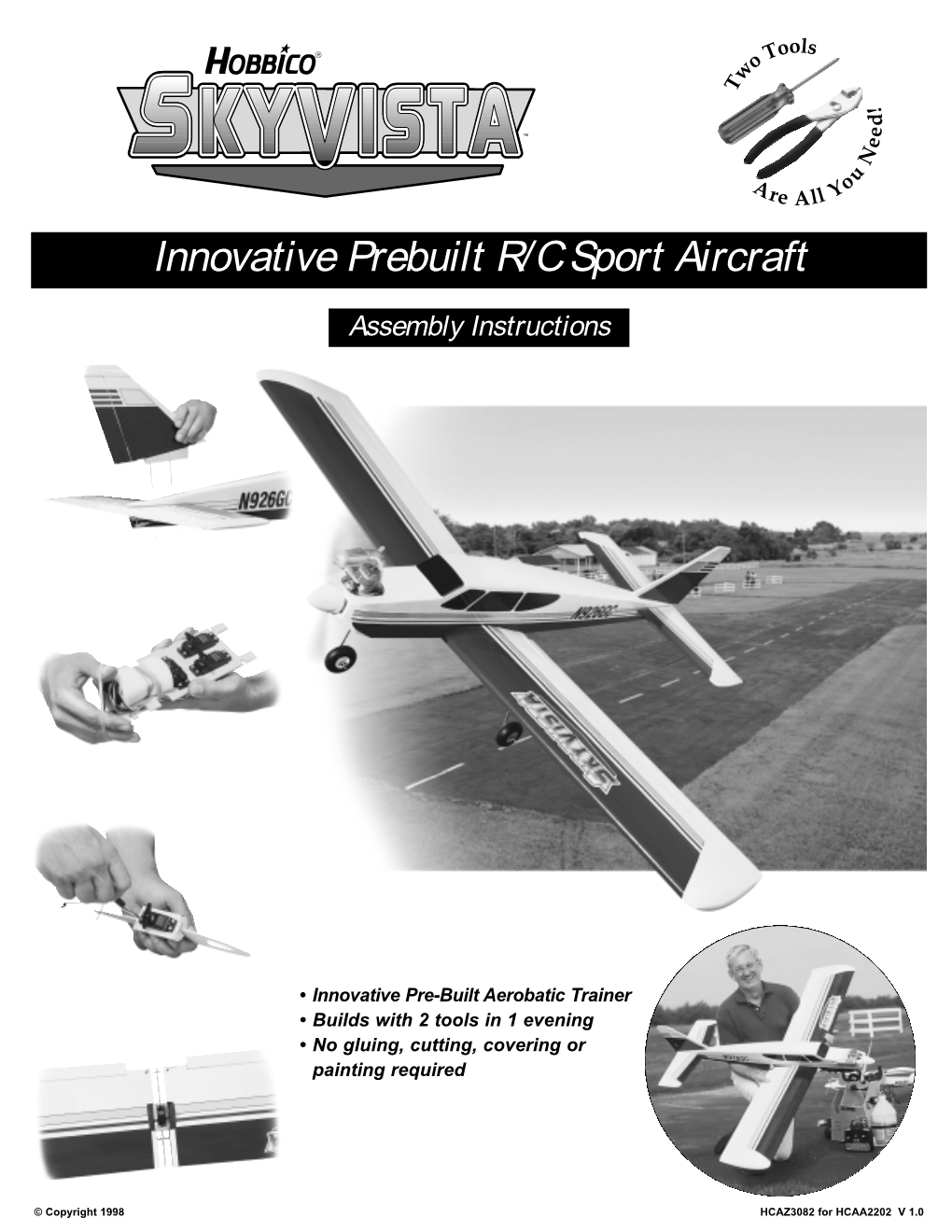 Innovative Prebuilt R/C Sport Aircraft